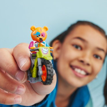 Конструктор LEGO Медвежий трюковой велосипед 60356, деталей 10 шт купить,NaN