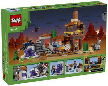 Конструктор LEGO Шахта в Бесплодных землях Minecraft 21263, деталей 538 шт купить,NaN