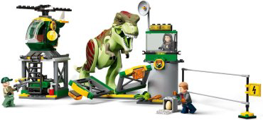 Конструктор LEGO Побег тираннозавра 76944, деталей 140 шт купить,NaN