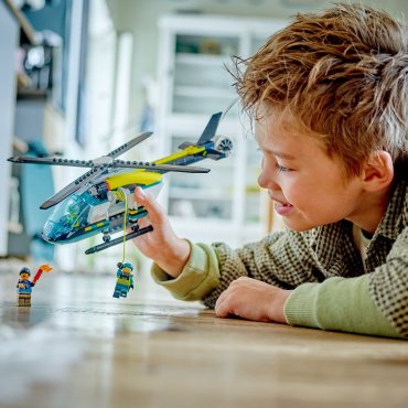 Конструктор LEGO Аварийно-спасательный вертолет CITY 60405, деталей 256 шт купить,NaN