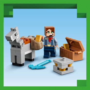 Конструктор LEGO Шахта в Бесплодных землях Minecraft 21263, деталей 538 шт купить,NaN