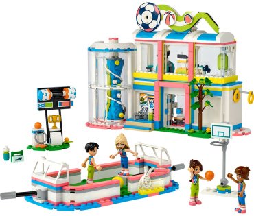 Конструктор LEGO Спорткомплекс 41744, деталей 832 шт