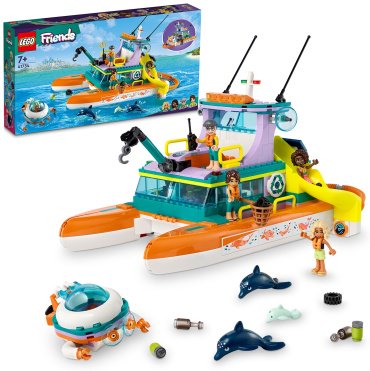 Конструктор LEGO Спасательная шлюпка 41734, деталей 717 шт