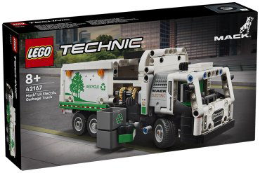 Конструктор LEGO Электрический мусоровоз Mack LR Technic 42167, деталей 503 шт купить,NaN