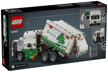 Конструктор LEGO Электрический мусоровоз Mack LR Technic 42167, деталей 503 шт купить,NaN