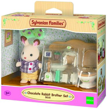 Набор братик и туалетная комната Sylvanian Families 5015 купить,NaN