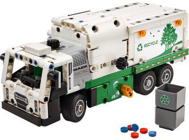 Конструктор LEGO Электрический мусоровоз Mack LR Technic 42167, деталей 503 шт купить,NaN