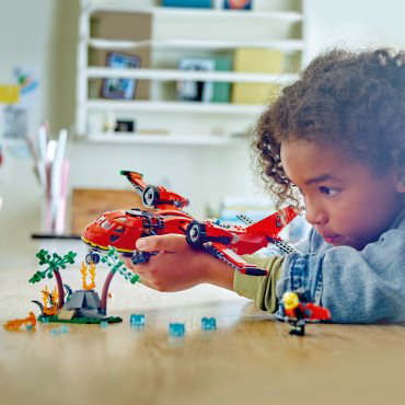 Конструктор LEGO Пожарно-спасательный самолет CITY 60413, деталей 478 шт купить,NaN