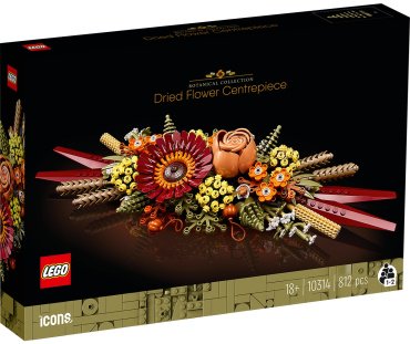 Конструктор LEGO Украшение из сухоцветов 10314, деталей 812 шт купить,NaN