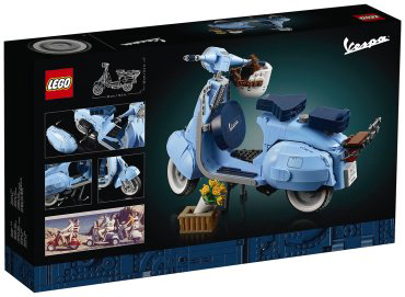Конструктор LEGO Мотороллер Vespa 125 10298, деталей 1107 шт купить,NaN