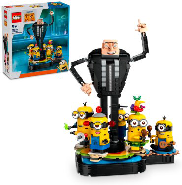 Конструктор LEGO Сборные Миньоны Гадкий Я 4 75582, деталей 839 шт купить,NaN