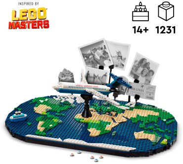 Конструктор LEGO Памятные моменты путешествий Ideas 41838, деталей 1231 шт