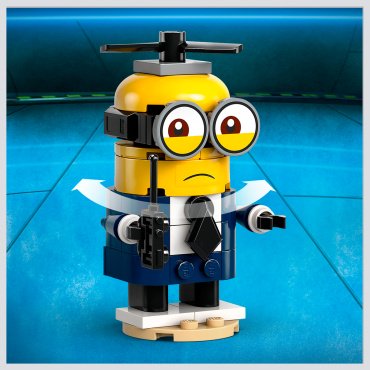 Конструктор LEGO Сборные Миньоны Гадкий Я 4 75582, деталей 839 шт