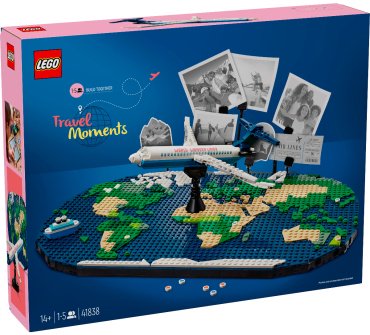 Конструктор LEGO Памятные моменты путешествий Ideas 41838, деталей 1231 шт