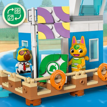 Конструктор LEGO Полет с Dodo Airlines Animal Crossing 77051, деталей 292 шт купить,25408
