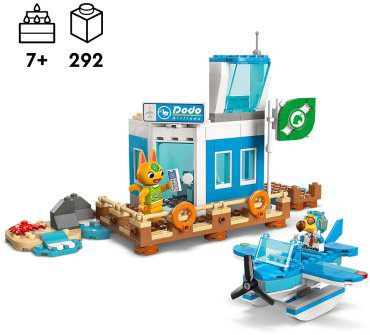 Конструктор LEGO Полет с Dodo Airlines Animal Crossing 77051, деталей 292 шт купить,25408