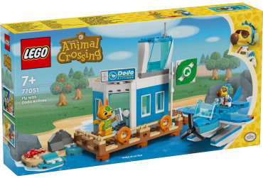 Конструктор LEGO Полет с Dodo Airlines Animal Crossing 77051, деталей 292 шт купить,25408