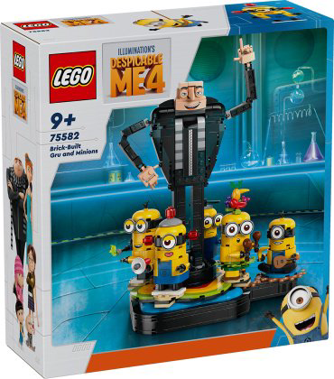 Конструктор LEGO Сборные Миньоны Гадкий Я 4 75582, деталей 839 шт купить,NaN