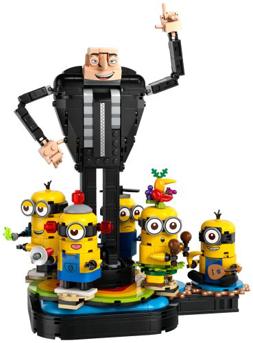 Конструктор LEGO Сборные Миньоны Гадкий Я 4 75582, деталей 839 шт купить,NaN