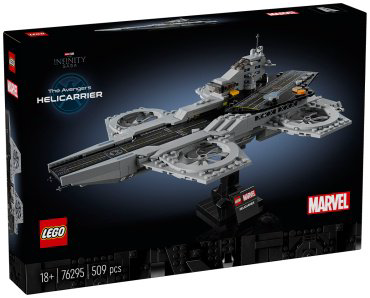 Конструктор LEGO Среднемасштабный вертолет-носитель Marvel 76295, деталей 509 шт купить,NaN