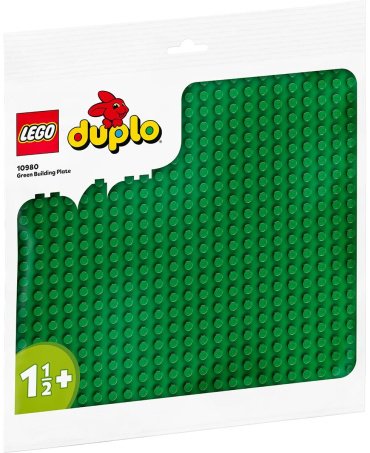 Конструктор LEGO Зеленая пластина для строительства 10980, деталей 1 шт