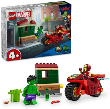 Конструктор LEGO Железный Человек против Халка Marvel 76287, деталей 68 шт