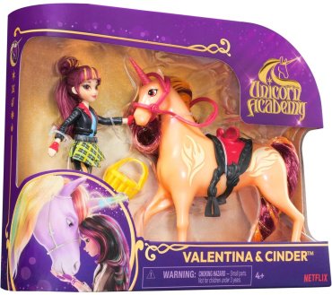 Набор Кукла и единорог, Valentina/Cinder Unicorn Academy 6071175/5