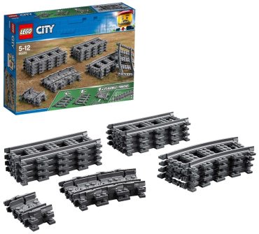 Конструктор LEGO Рельсы 60205, деталей 20 шт