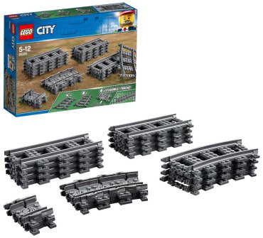 Конструктор LEGO Рельсы 60205, деталей 20 шт