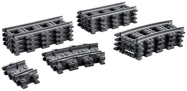 Конструктор LEGO Рельсы 60205, деталей 20 шт