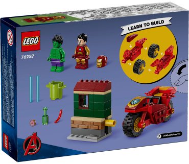 Конструктор LEGO Железный Человек против Халка Marvel 76287, деталей 68 шт - ForteMarket Конструктор LEGO Железный Человек против Халка Marvel 76287, деталей 68 шт купить,0