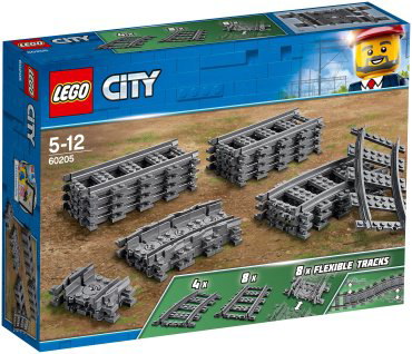Конструктор LEGO Рельсы 60205, деталей 20 шт купить,NaN