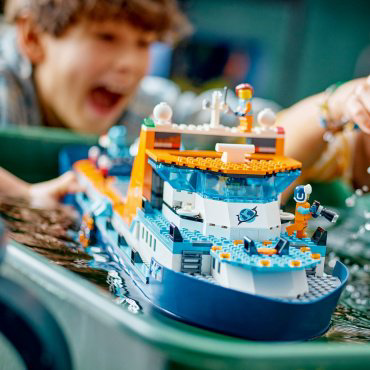 Конструктор LEGO Корабль исследователей Арктики 60368, деталей 815 шт купить,NaN