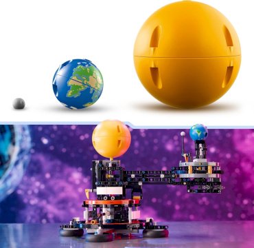 Конструктор LEGO Планета Земля и Луна на орбите Technic 42179, деталей 526 шт