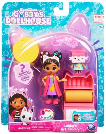 Набор Spin Master Gabby's Dollhouse Художественная студия 6062025, мультиколор