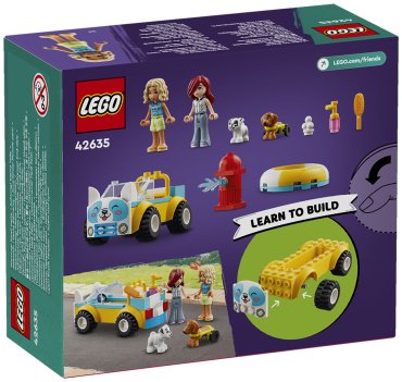 Конструктор LEGO Машина для ухода за собаками Friends 42635, деталей 60 шт - ForteMarket Конструктор LEGO Машина для ухода за собаками Friends 42635, деталей 60 шт купить,0