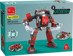 Keyixing капитан 25620, деталей 286 шт
