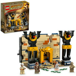 Конструктор LEGO Побег из затерянной гробницы 77013, деталей 600 шт