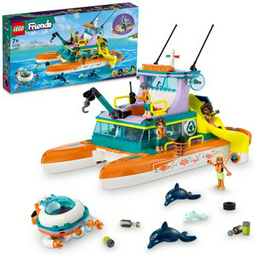 Конструктор LEGO Спасательная шлюпка 41734, деталей 717 шт
