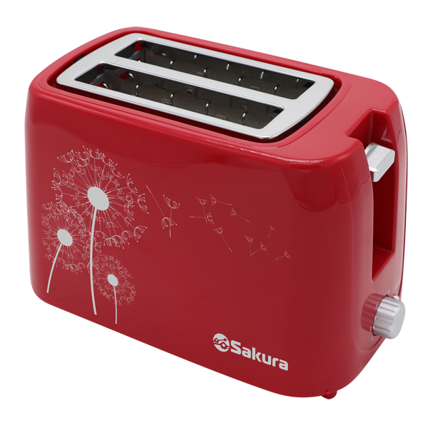 Тостер Sakura SA-7608R красный купить,NaN