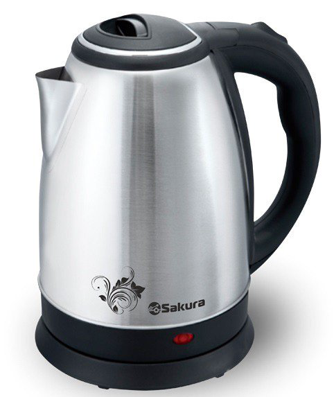 Чайник Sakura SA-2134S  1,8л серебристый купить,NaN