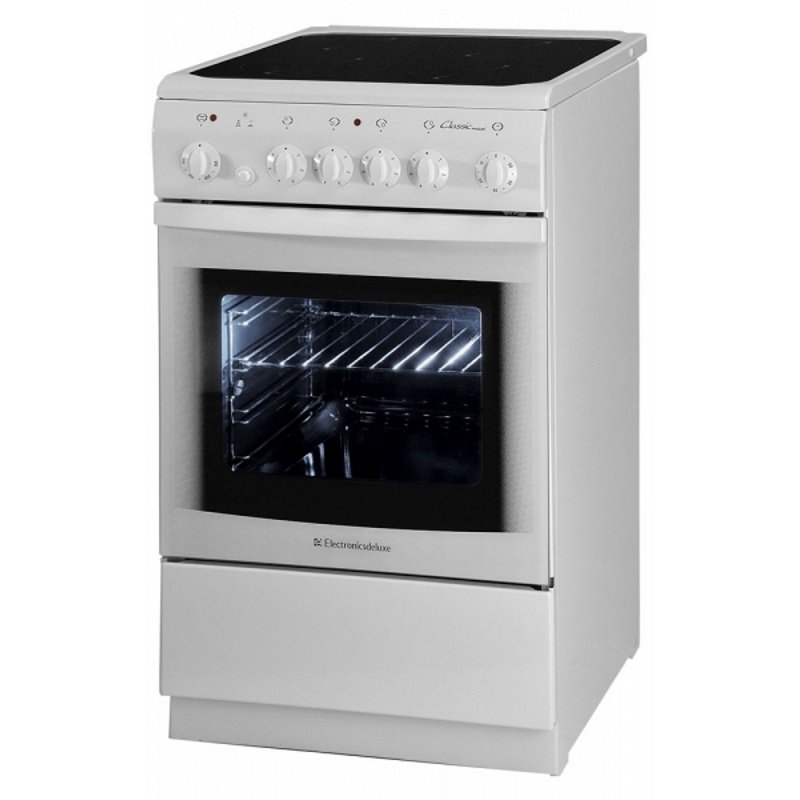 Плита DeLuxe 506004.04ЭС белая 