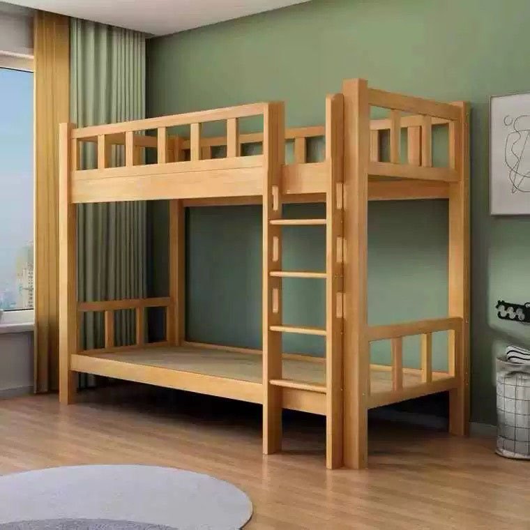 Двухъярусная кровать 159154556, 90x190 см, коричневый купить,NaN