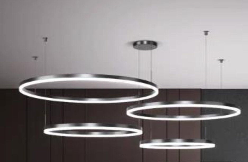 Люстра подвесная Lashyn LED, кол-во ламп: 4 шт купить,NaN