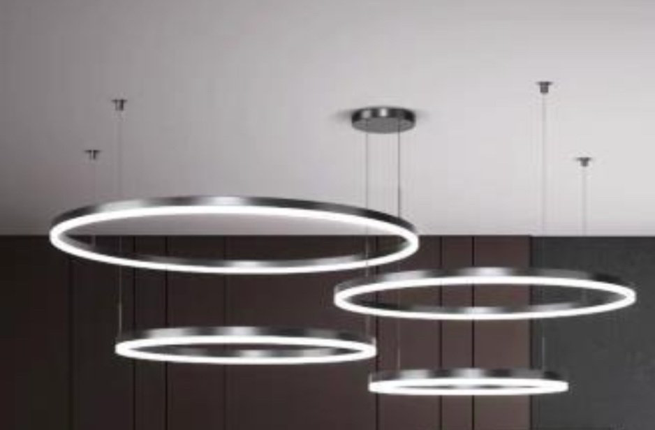 Люстра подвесная Lashyn LED, кол-во ламп: 4 шт купить,NaN