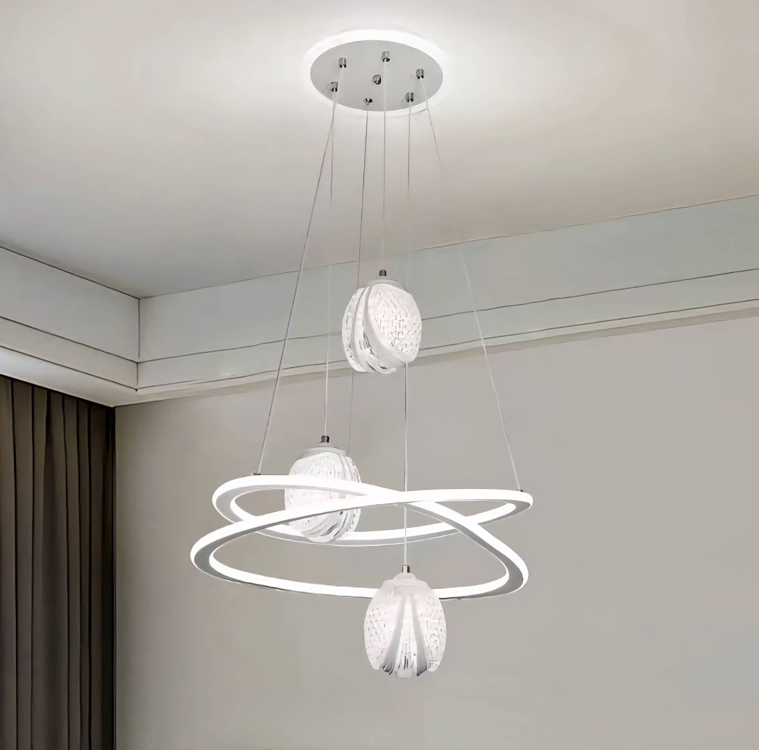 Люстра подвесная ABC LED, кол-во ламп: 4 шт купить,NaN