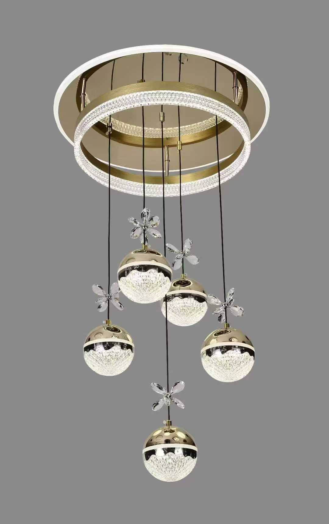 Люстра подвесная ABC LED, кол-во ламп: 5 шт купить,NaN