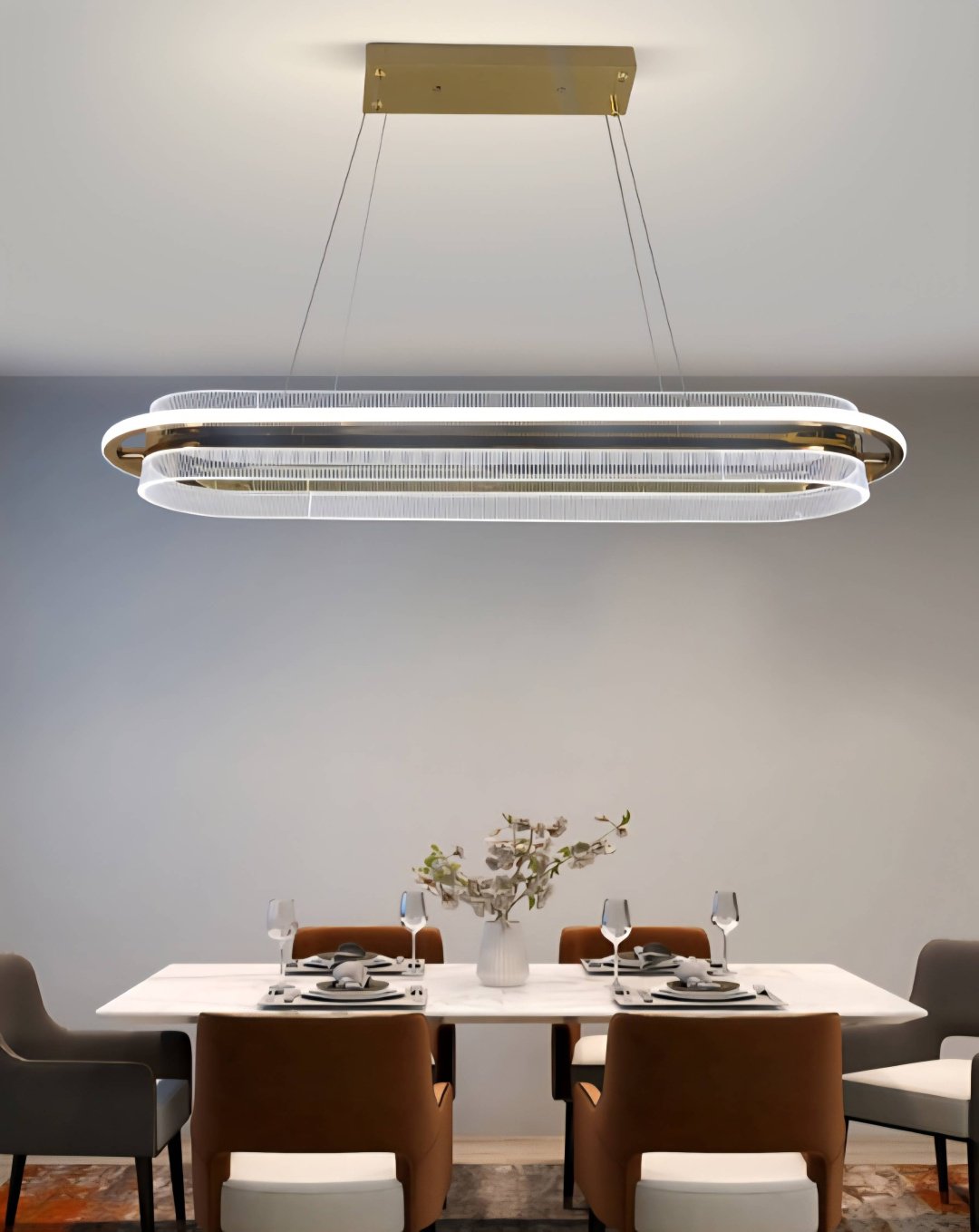 Люстра подвесная ABC LED, кол-во ламп: 1 шт купить,NaN