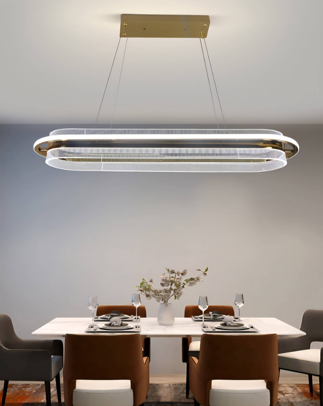 Люстра подвесная ABC LED, кол-во ламп: 1 шт купить,NaN