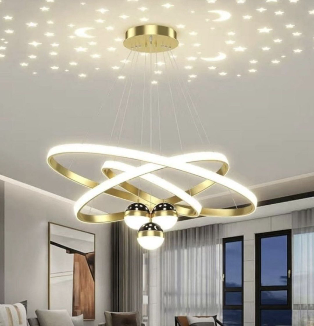 Люстра потолочная N-SU LED, кол-во ламп: 6 шт купить,NaN